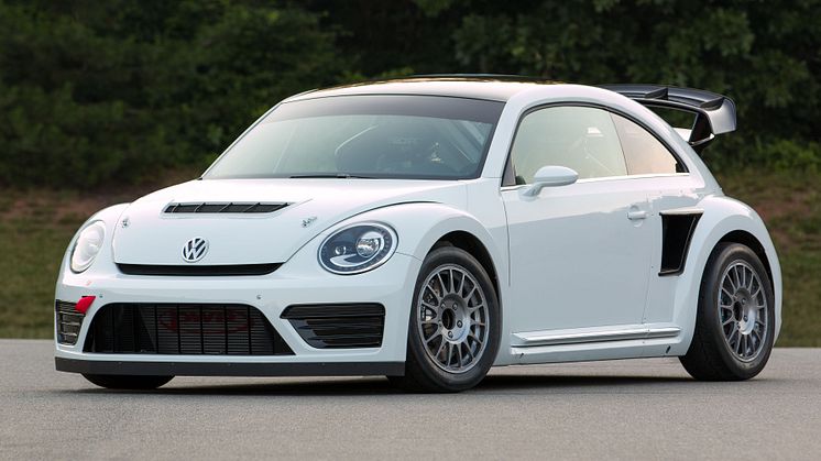 0-100 på 2,2 sekunder – Volkswagen Beetle blir rallycross-racer i USA 