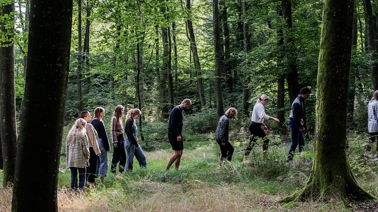 Den grønne dagsorden kan ifølge Nikolaj Voldum Ahlburg revitaliseres, hvis flere fordyber sig i naturen og dens æstetik. Foto af Line Beck.