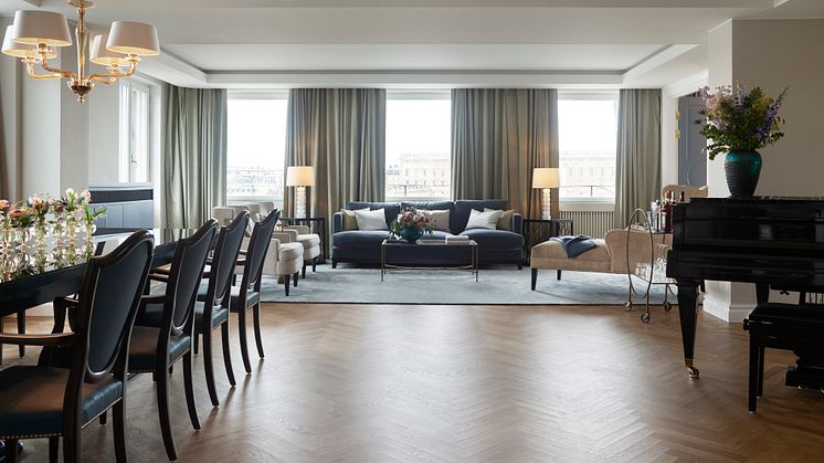Grand Hôtel re-launches the most impressive suite in Sweden