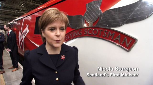 VIDEO REPORT: Virgin Trains Flying Scotsman