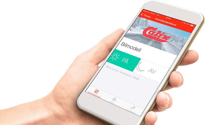​Calix bilvärme - låt telefonen göra jobbet!