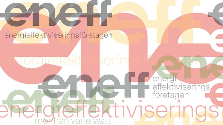 Energieffektiviseringsföretagen (Eneff) introducerar ny varumärkesidentitet