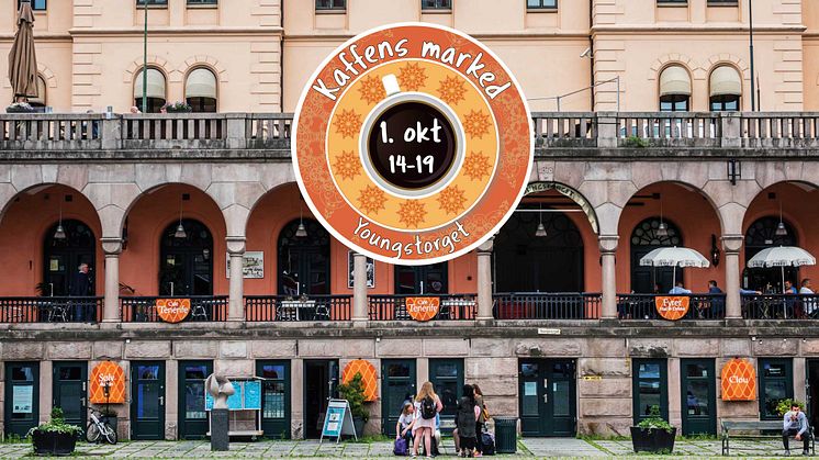 Den Internasjonale Kaffedagen feires på Youngstorget i Oslo
