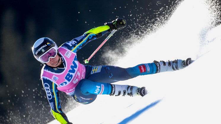 Mattias Rönngren förstärker Europacuplaget i storslalomtävlingarna i Kirchberg. Foto: Bildbyrån