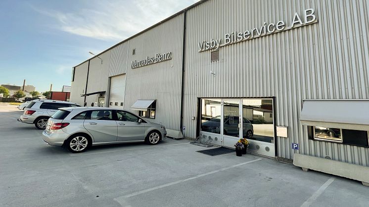 Visby Bilservice blir nu auktoriserad verkstad för Mercedes-Benz lastbilar.