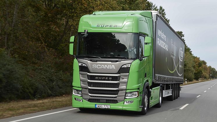 Vuoden tauon jälkeen Scania palaa takaisin eurooppalaisen Green Truck-kilpailun voittajaksi.