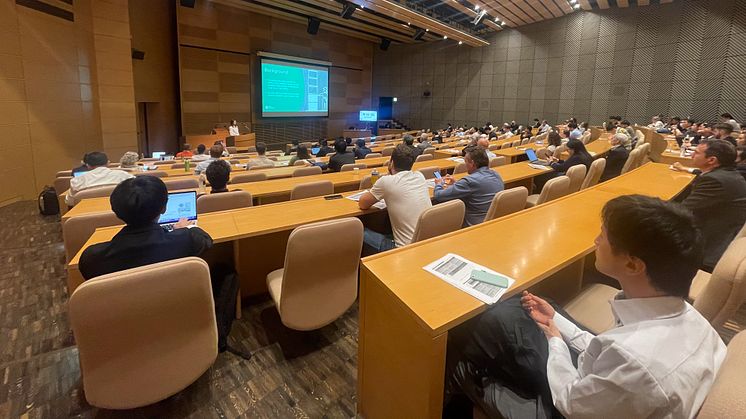 Cecilia Wetterqvist presenterar på IAFSS 2023