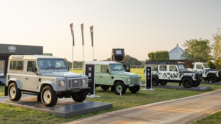 LAND ROVER CLASSIC INTRODUCES NEW CLASSIC DEFENDER PARTS AT GOODWOOD REVIVAL 10