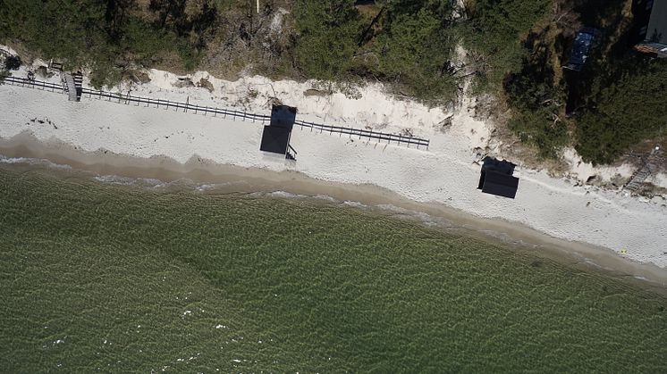 Onsdagen den 15 maj klockan 13.30 visar hur vi med drönare samlar in bättre underlag för att förstå stranddynamiken.