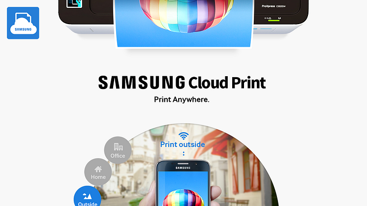 ​Samsungin uusi sovellus tekee pilvitulostuksesta helppoa