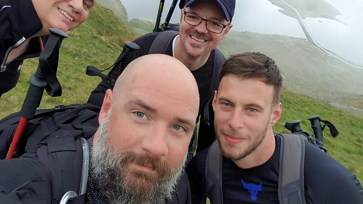 REO team -Wayne Harris, Rail Enforcement Manager, Tom Harvey, REO Team Leader at Purley, Tom Stovell, REO Team Leader, and Dillon Xerxes, REO Team Leader at Brighton