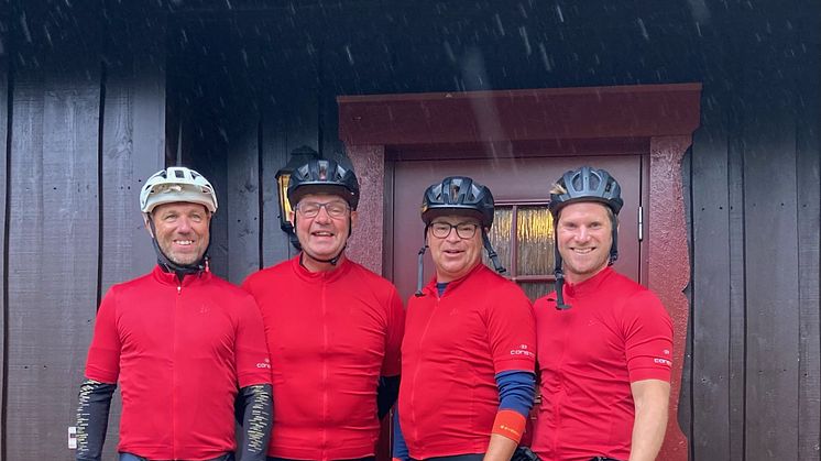Peter JOhansson, Jan Ingman, Tomas Lövberg och Mikael Persson
