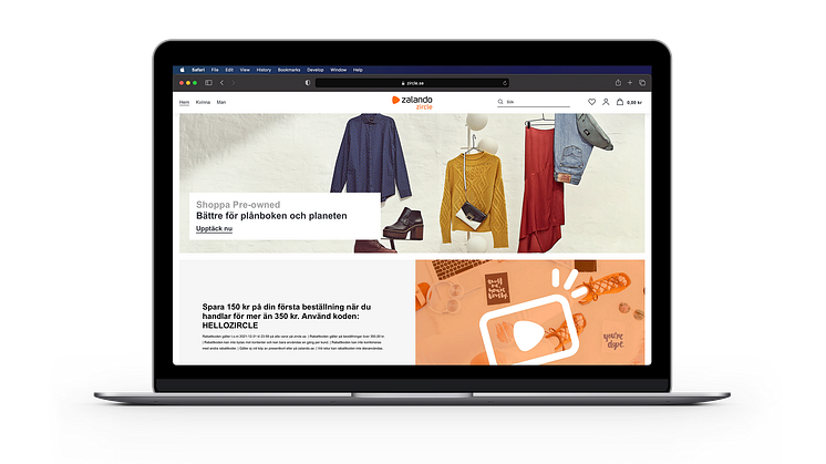 Zalando lanserar second hand-tjänsten Zircle i Sverige 