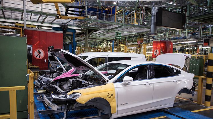 Ford Mondeo Hybridin tuotanto käynnistyi