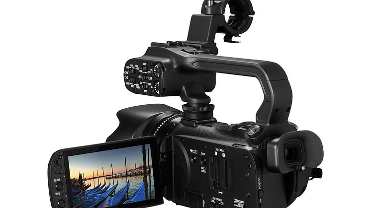 Höga prestanda och ultrakompakt – Canon lanserar en ny professionell videokamera-serie med modellen XA10