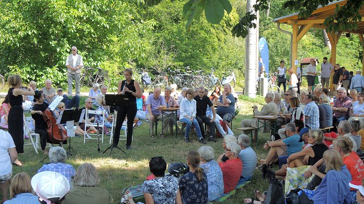 Notenrad-Tour - Parkkonzert in Lützschena