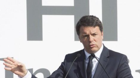 Il Premier Renzi in visita all’Hitachi Rail Italy di Pistoia