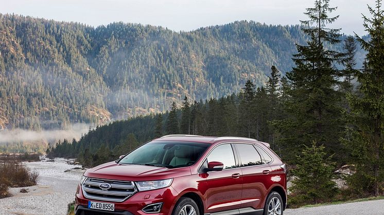 Vadonatúj Ford Edge SUV: kategóriaelső helykínálat és menetdinamika, prémium komfort és kifinomultság