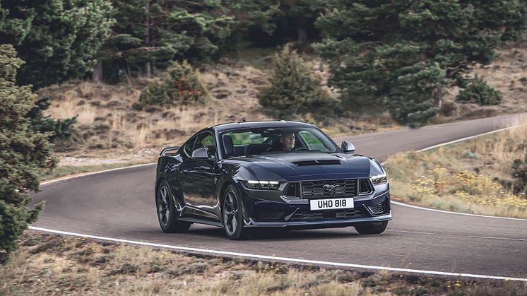 Nya Ford Mustang tar ett nytt språng framåt med Dark Horse