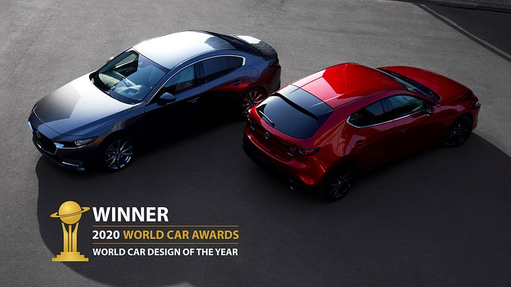 Mazda3 vinder pris for verdens bedste bildesign