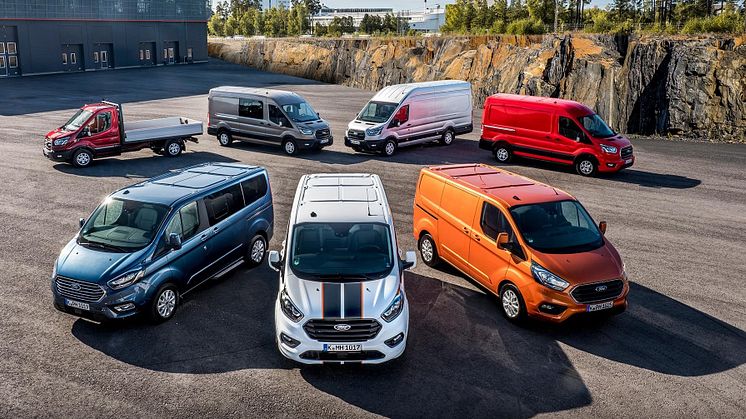 Ford Transit Custom er den mest solgte bil i Danmark i første kvartal af 2022.