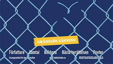 ​Kristianstad bokfestival 2017 erbjuder en ”Gränslös” festival!
