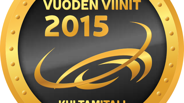 Vuoden Viinit 2015 -kultamitali