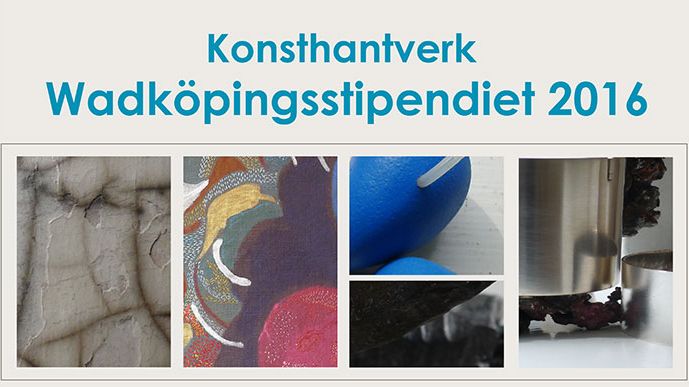 Wadköpingsstipendiets kandidater ställer ut