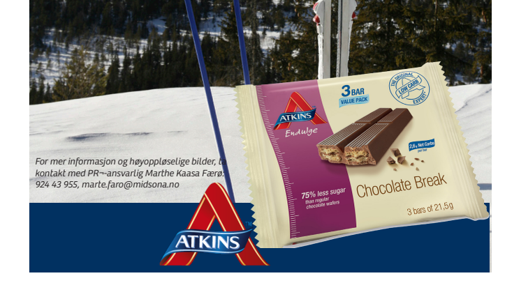 Tursjokoladen fra Atkins