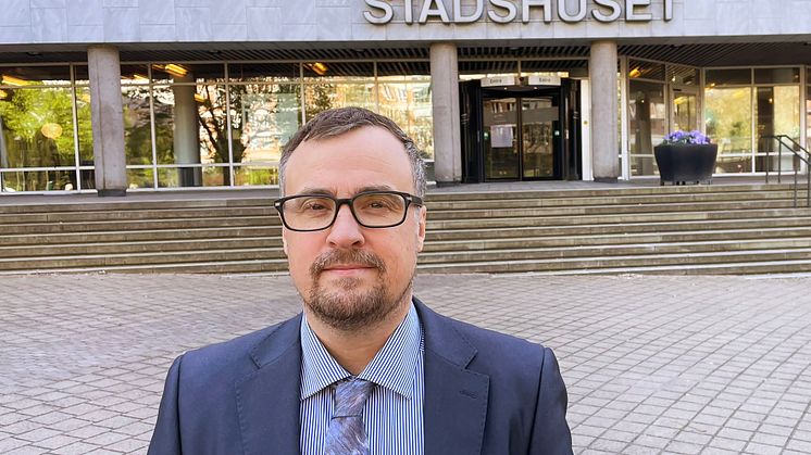 Magnus Olsson (SD), oppositionsråd och grundskolepolitiker i Malmö.