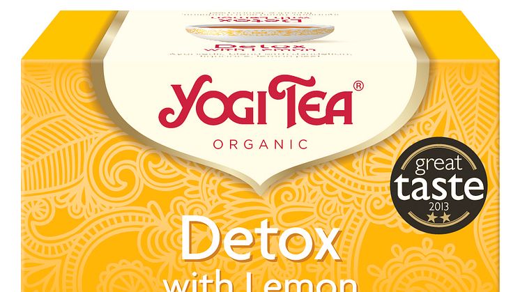 Yogi Tea Detox with Lemon poser økologisk