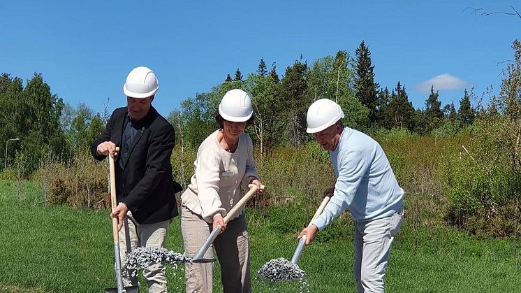 Nu startar byggandet av det nya särskilda boendet i Krokom. 