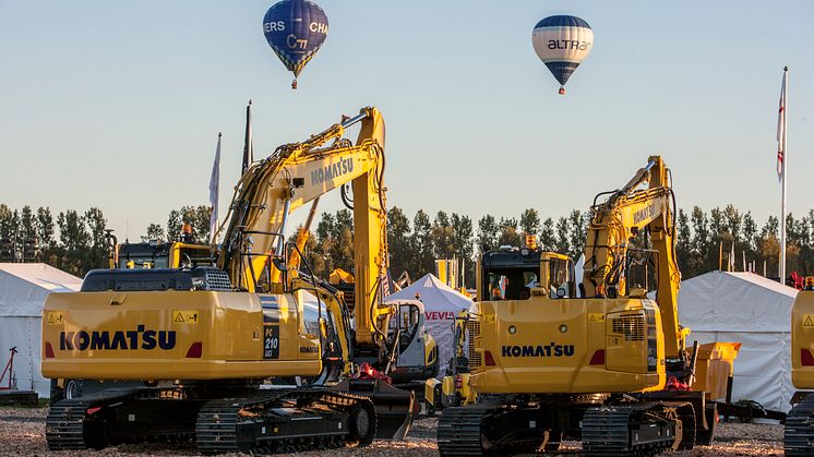 Söderberg & Haak satsar med Komatsu