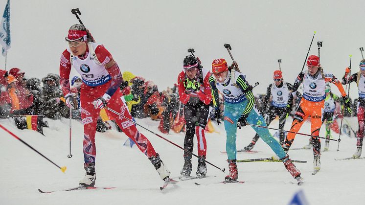 Laguttak stafett kvinner Ruhpolding