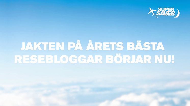 Nu ska Sveriges bästa resebloggar röstas fram