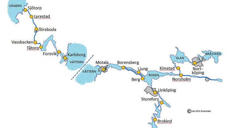 Ny studie: Vandrarmusslan kan spridas i hela Göta kanal