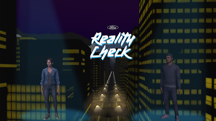 Aplikace Ford Reality Check staví prostřednictvím Google Daydream VR uživatele do role nepozorného řidiče, který postupně vyzvedává kamarády cestou na party.