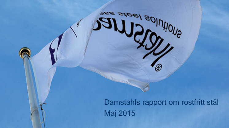 Damstahls marknadsrapport maj 2015