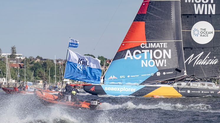 The Ocean Race Kiel Fly-By