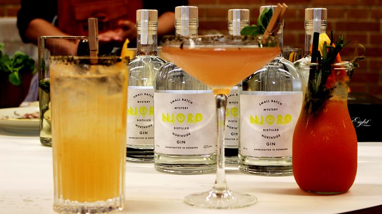 The Rim Shot (forrest til venstre) er dette års officielle NorthSide-cocktail