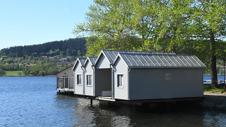 Sjöräddningssällskapet RS Storsjön inviger sitt nya stationshus.