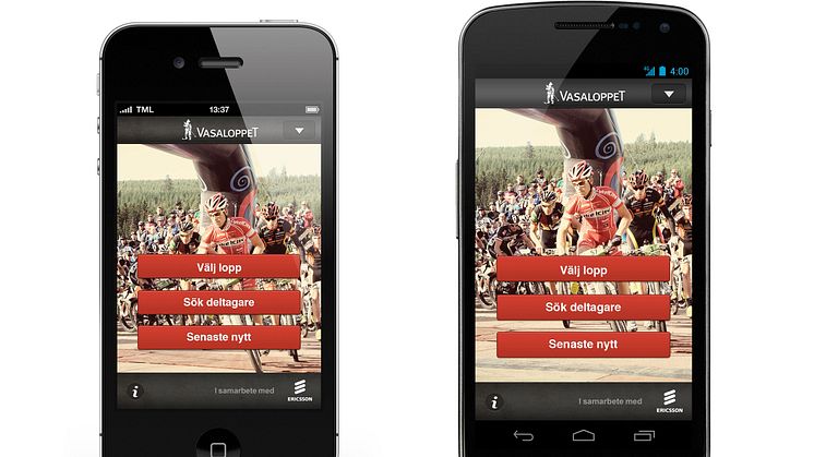 Ny app – Vasaloppet Sommar 2012