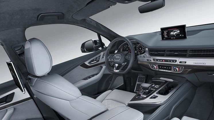 Audi SQ7 TDI interiör
