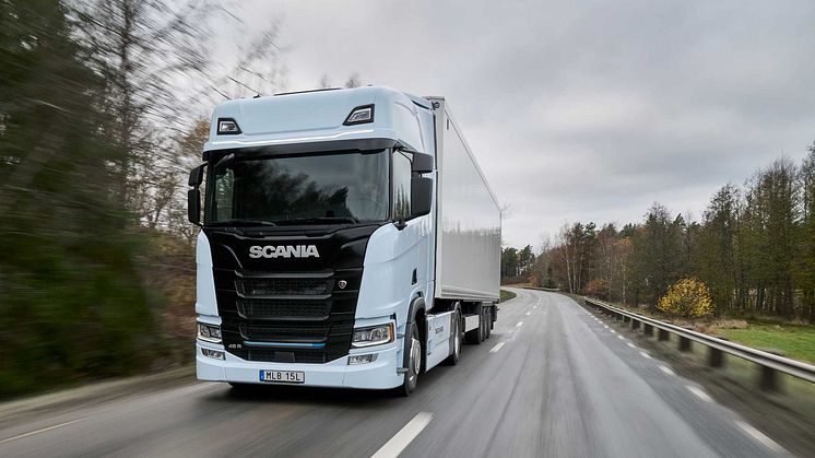 Scania signerte kontrakt på 2500 lastebiler