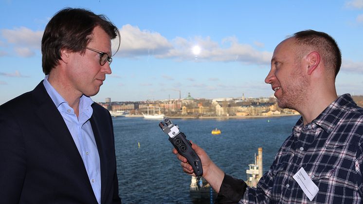 Mats Lundquist, vd på Telenor Connexion intervjuas för IoT-podden.