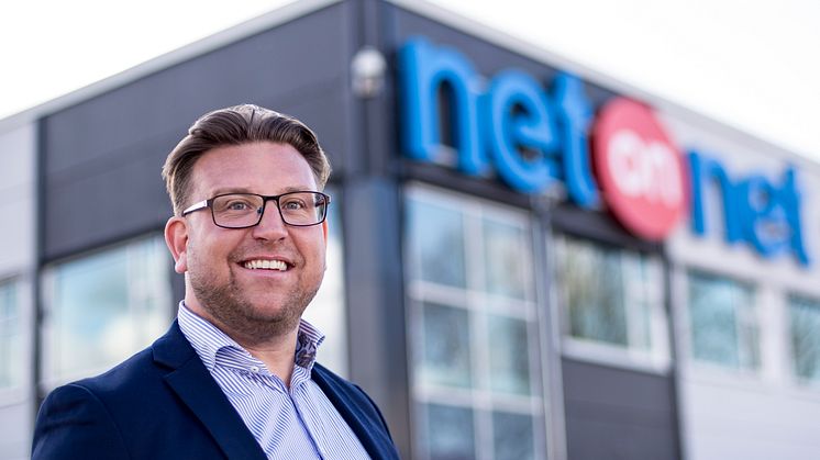 Peter Andersson, retailchef för NetOnNet, som öppnar en ny Lagershop i Norrköping i början av den kommande vintern.