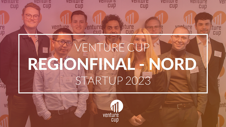 Vinnarna i Regionfinalen Nord i Venture Cup STARTUP 2023! Fotograf: Gustav Jakula