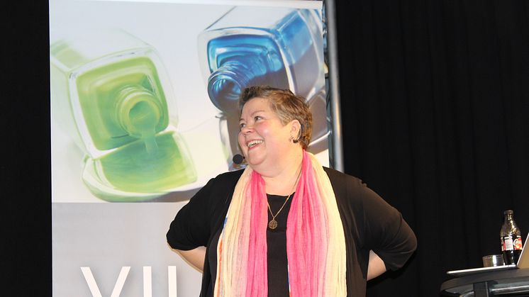 Kristina Edström, civilingenjör, universitetslektor på KTH och ledamot i CDIO council - var en av huvudtalarna på VILÄR-konferensen.