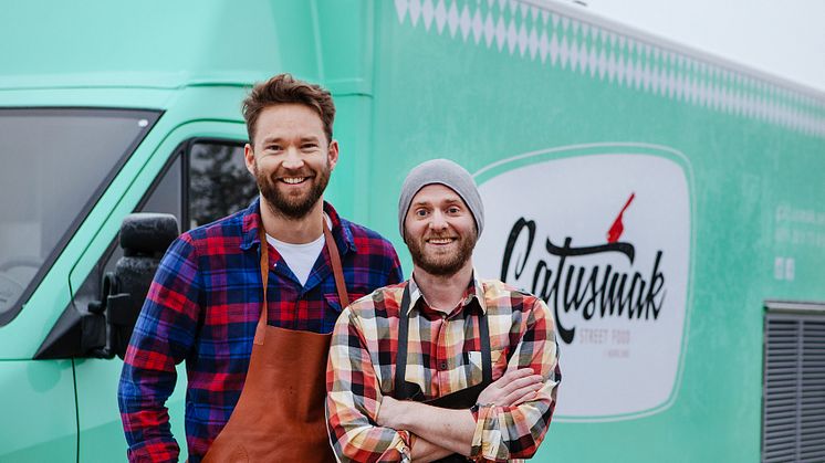 Hoppar av mäklarjobb för street food-truck
