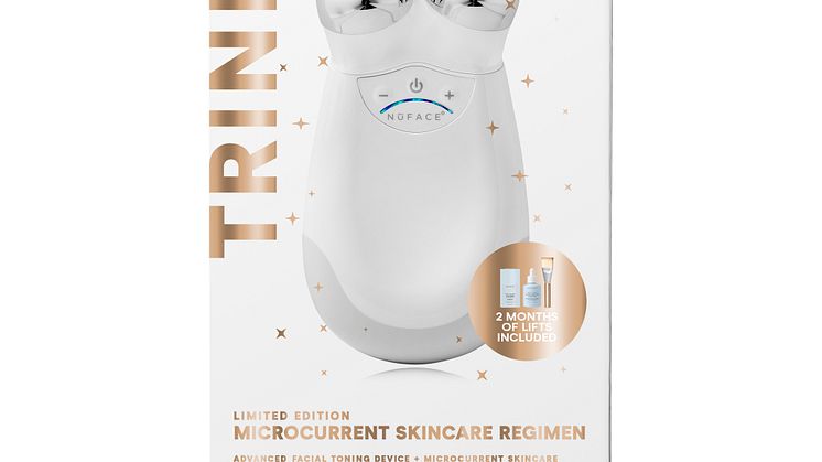 NuFACE Trinity Complete Microcurrent Skincare Routine Kit BOX